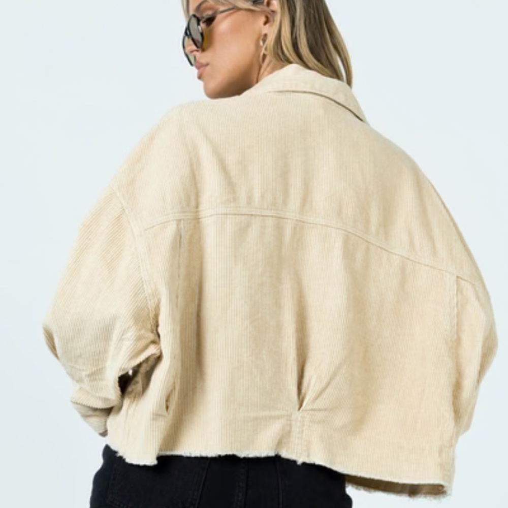 Princess Polly Lost Feelings corduroy jacket XS/S